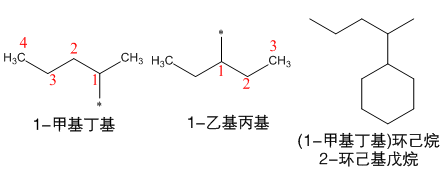 關于正戊烷的基團的命名